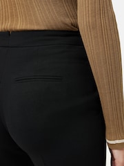 Jigsaw Black Fluid Twill Palmer Trousers - Image 4 of 6