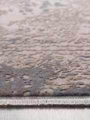 Origins Grey Vintage Medallion Hand Loom Rug - Image 3 of 4