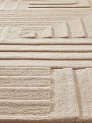 Origins Grey Maze Rug - Image 5 of 8
