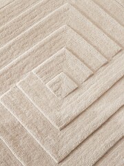 Origins Grey Maze Rug - Image 7 of 8