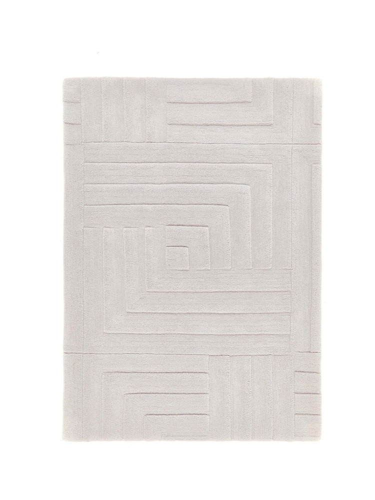 Origin Rugs Grey Maze Rug - Image 9 of 9
