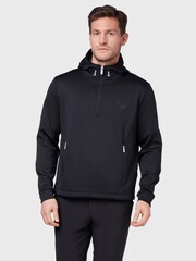 Callaway Apparel Black Quarter Zip Hoodie - Image 1 of 8