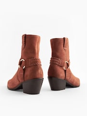 Rostbraun - Forever Comfort® Western-Stiefel mit O-Ring-Detail - Bild 3 von 7