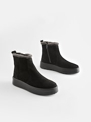 Черный - Ботильоны из искусственного меха Forever Comfort® - Изображение 1 из 5