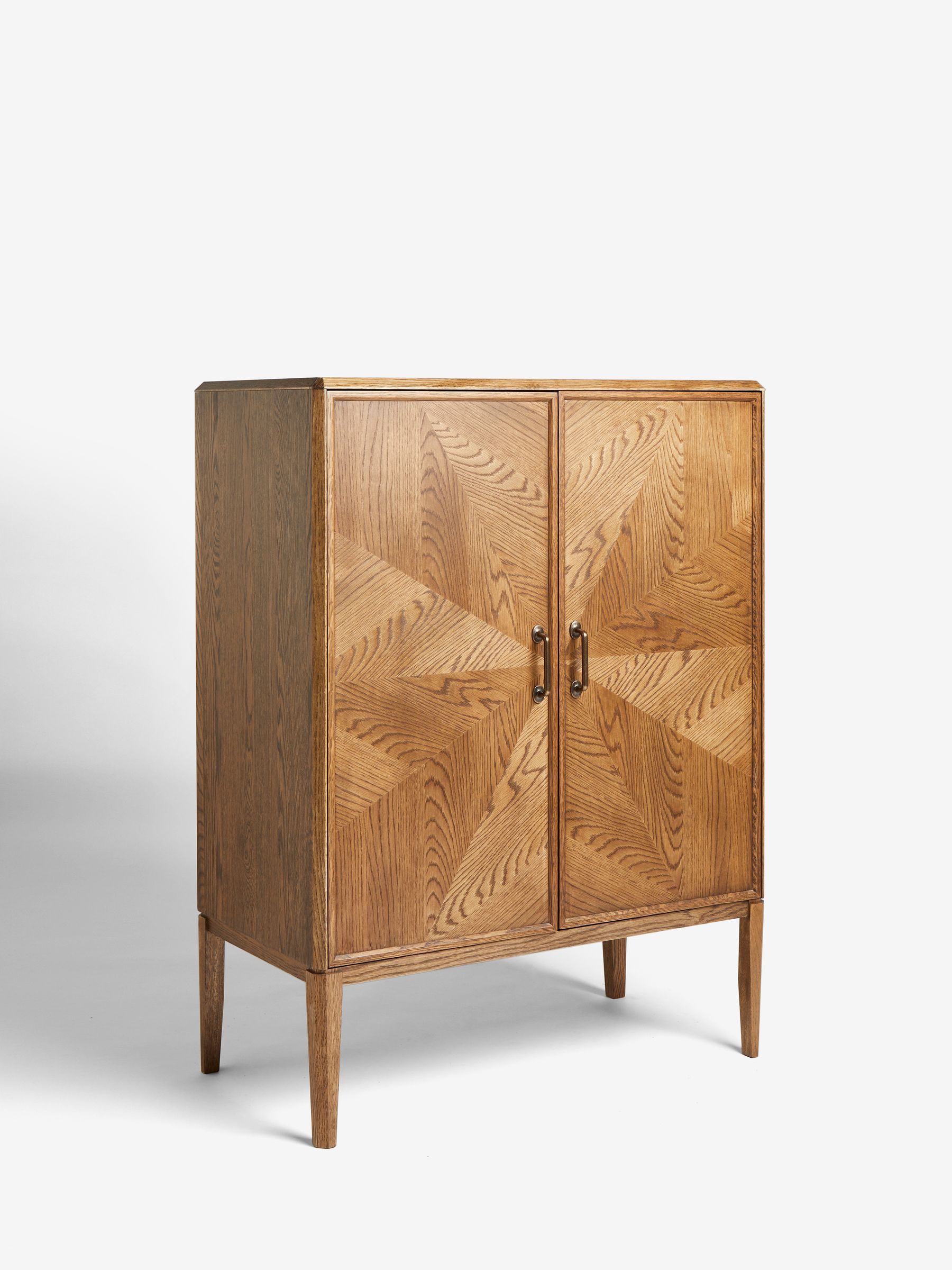 Buy Nina Campbell Dark Oak Tedworth Bar Cabinet from the Next UK