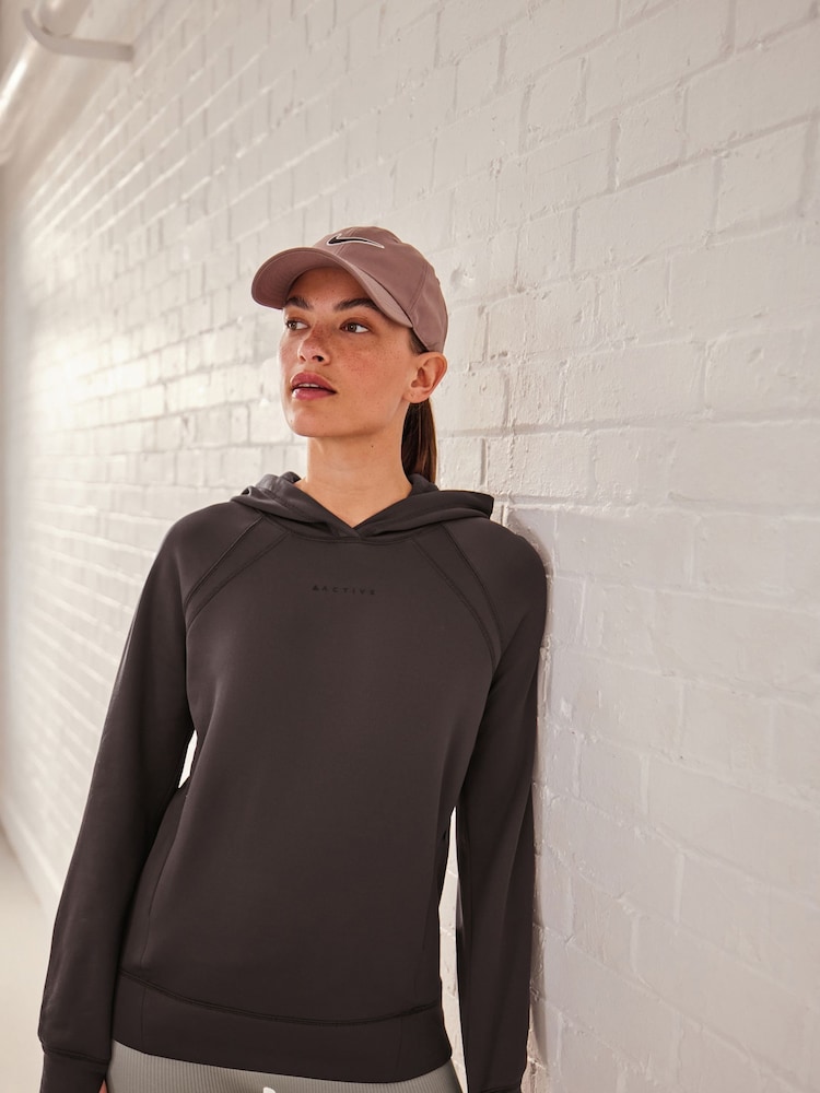 Chocolate Raisin Brown Next Elements Outdoor Fleece Lined Hoodie - Image 1 of 7