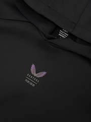 Reiss Black Flex Hoodie Reiss | Castore Technical Flex Hoodie - Image 7 of 7