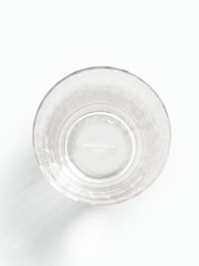 Jasper Conran London Clear Fluted Set of 4 Tall Tumbler Glasses - Image 5 of 6