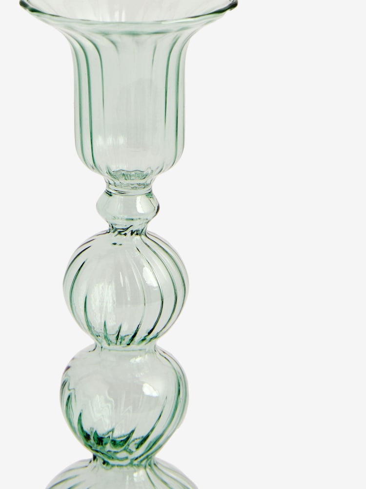 Shabby Chic by Rachel Ashwell® Green Taper Candle Holder - Image 2 of 3