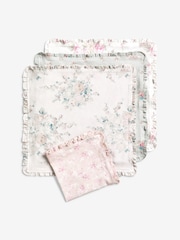 Shabby Chic by Rachel Ashwell® Mixed Floral 100% Cotton Ruffle Trim Set of 4 Napkins - Image 1 of 2