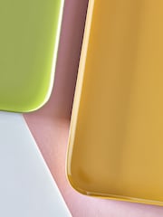 Novogratz Set of 2 Green/Yellow Trays - Image 5 of 5