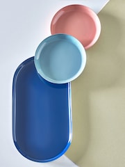 Novogratz Set of 3 Blue/Pink Trays - Image 1 of 3