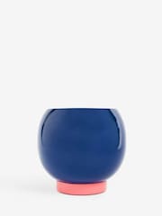 Novogratz Blue/Pink Small Plant Pot - Image 2 of 6