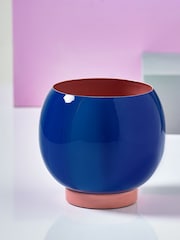 Novogratz Blue/Pink Small Plant Pot - Image 3 of 6