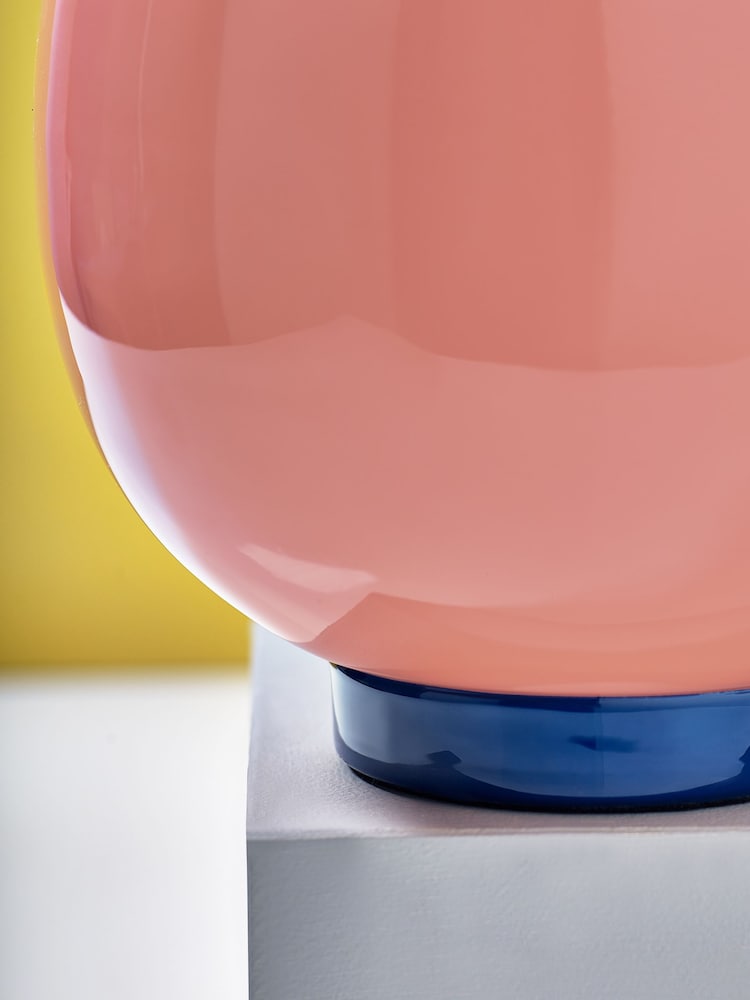 Novogratz Pink/Blue Medium Plant Pot - Image 2 of 3