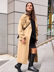 Black Forever Comfort® Leather Rider Knee High Boots - Image 6 of 11