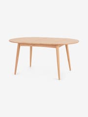 MADE.COM Oak Deauville 4 to 6 Seater Oval Extending Dining Table - Image 1 of 2