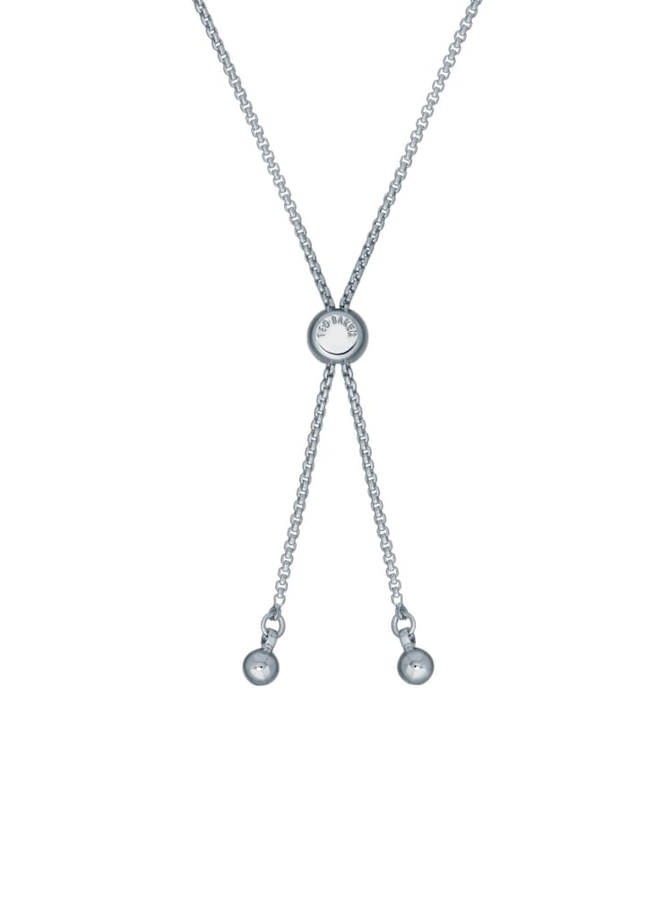 Zilverkleurig - Ted Baker SARSAA: Crystal Drawstring Adjustable Bracelet - Image 6 of 8