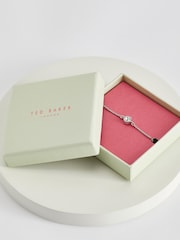 Ted Baker Silver Tone SARSAA: Crystal Drawstring Adjustable Bracelet - Image 8 of 8