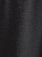 Schwarz - Slim Fit - Anzug mit Schalkragen: Hose - Bild 7 von 8
