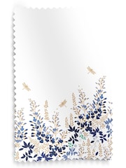 Sara Miller White 100% Cotton Wisteria Made to Measure Curtains - Image 9 of 9