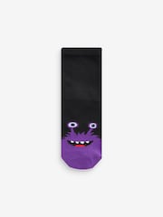 Black/Bright Monsters Cotton Rich Socks 10 Pack - Image 3 of 11