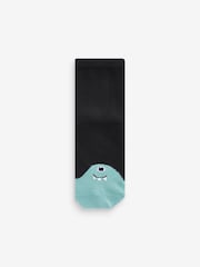 Black/Bright Monsters Cotton Rich Socks 10 Pack - Image 9 of 11