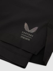 Reiss Black 2 In 1 Short Reiss | Castore 2-in-1 Technical Training Shorts - Image 10 of 10