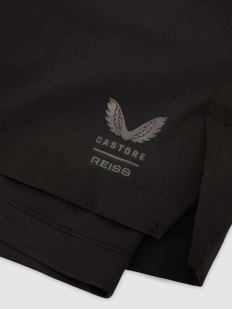 Reiss Black 2 In 1 Short Reiss | Castore 2-in-1 Technical Training Shorts - Image 10 of 10 Reiss Black 2 In 1 Short Reiss | Castore 2-in-1 Technical Training Shorts - Image 10 of 10