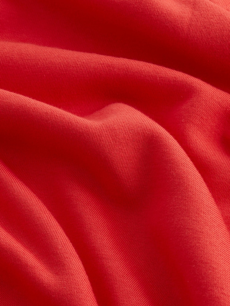 self. Red Rugby Sweat Top - Image 8 of 8