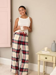 Red Check Flannel Pyjama Bottoms - Image 2 of 5