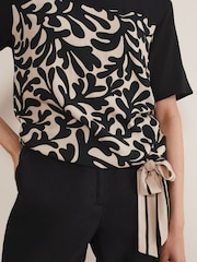 Phase Eight Neutral Arie Side Tie Top - Image 5 of 6