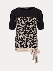 Phase Eight Neutral Arie Side Tie Top - Image 6 of 6