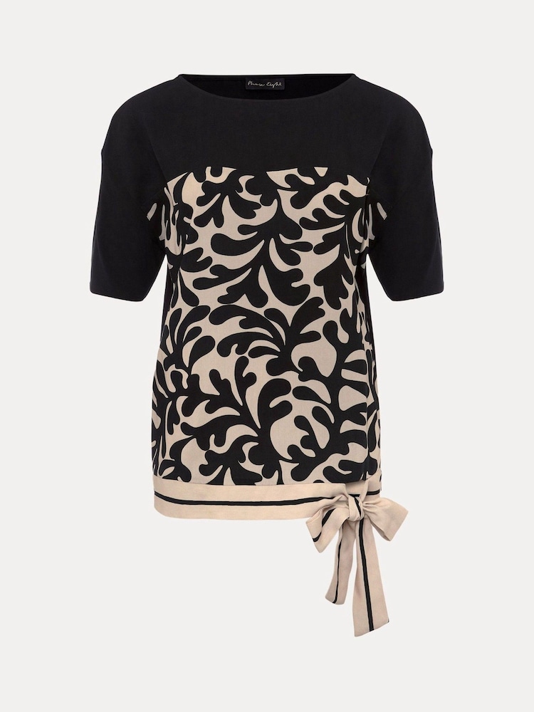 Phase Eight Neutral Arie Side Tie Top - Image 6 of 6