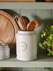 Natural Country Badge Utensil Pot - Image 1 of 4