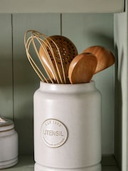 Natural Country Badge Utensil Pot - Image 2 of 4