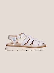 White Stuff Natural Chunky Fisherman Sandals - Image 2 of 4