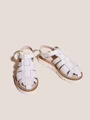 White Stuff Natural Chunky Fisherman Sandals - Image 3 of 4