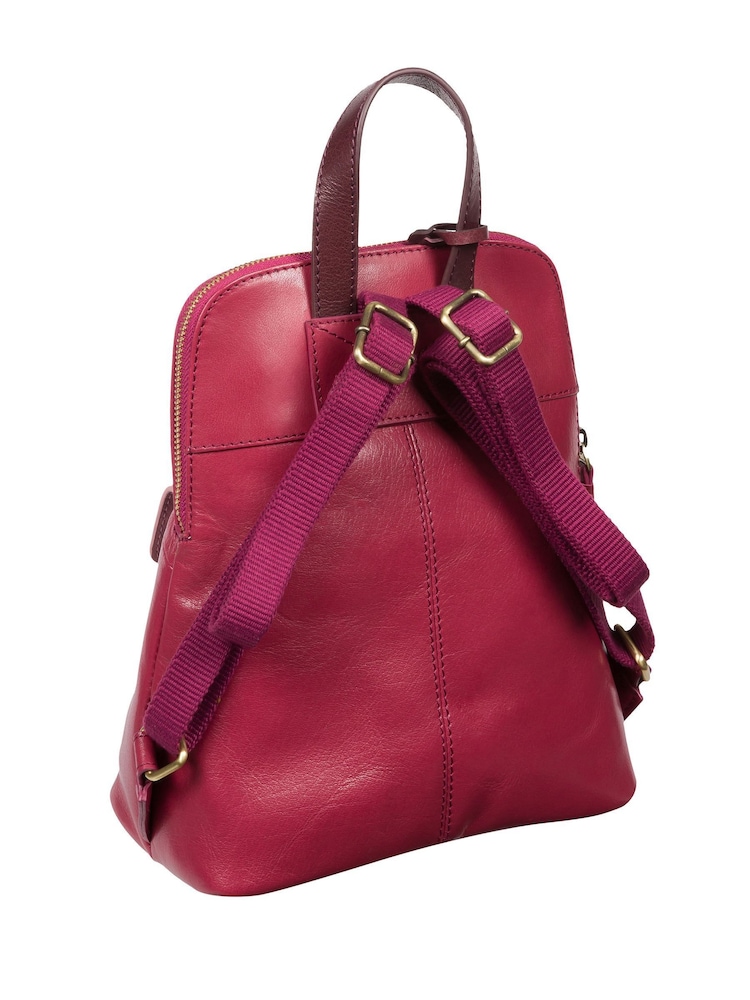 Conkca Kendal Leather Backpack - Image 2 of 5