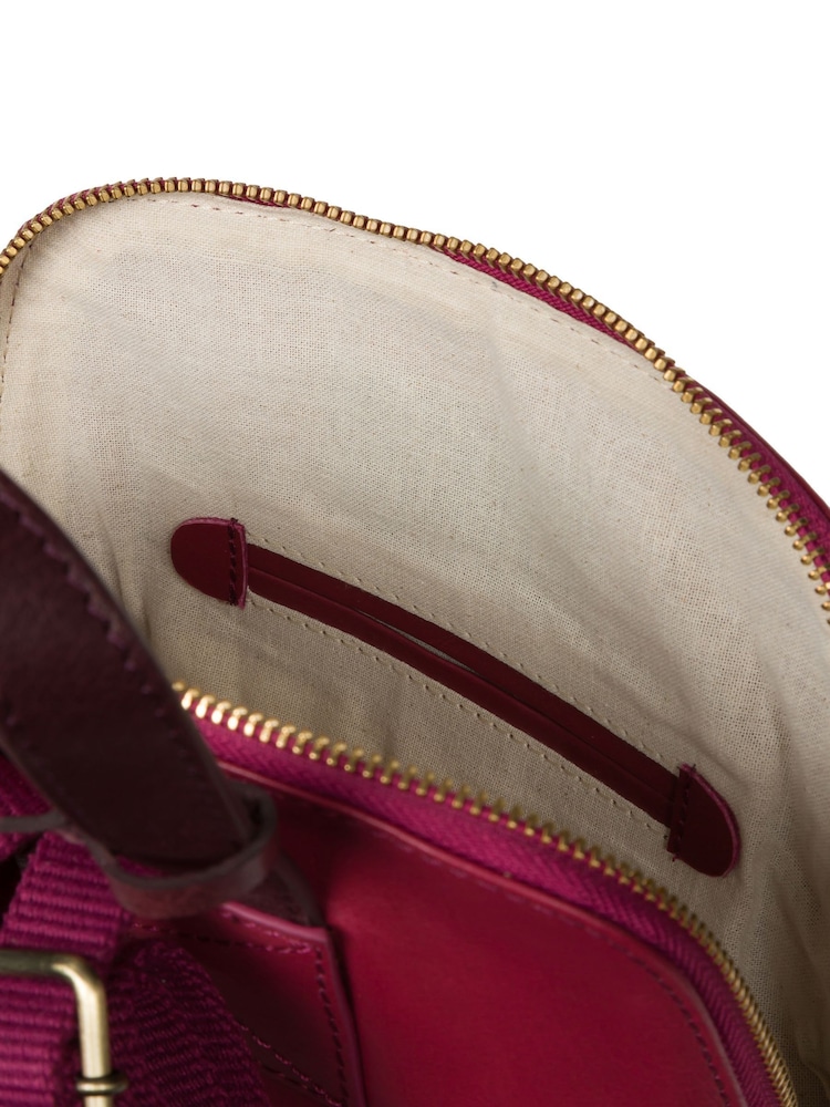 Blush Orquídea Plum - Conkca de couro Kendal Backpack - Imagem 6 de 6