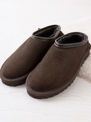 Celtic & Co. Brown Clogs With Backs - Image 5 of 5