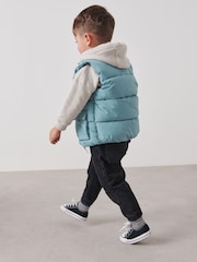 Mineral Blue Padded Gilet (3mths-10yrs) - Image 3 of 6