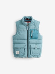 Mineral Blue Padded Gilet (3mths-10yrs) - Image 5 of 6