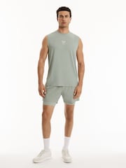 Reiss Light Green 2 In 1 Graphic Short Reiss | Castore 2-in-1 Technical Training Shorts - Image 4 of 12