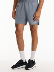 Reiss Blue 5 Deep Split Short Reiss | Castore 5-Inch Training Shorts - Image 5 of 9