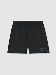 Reiss Black 5 Deep Split Short Reiss | Castore 5-Inch Training Shorts - Image 2 of 8