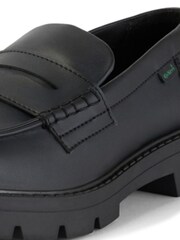 Kickers Black Womens Vegan Kori Loafers - Image 7 of 13