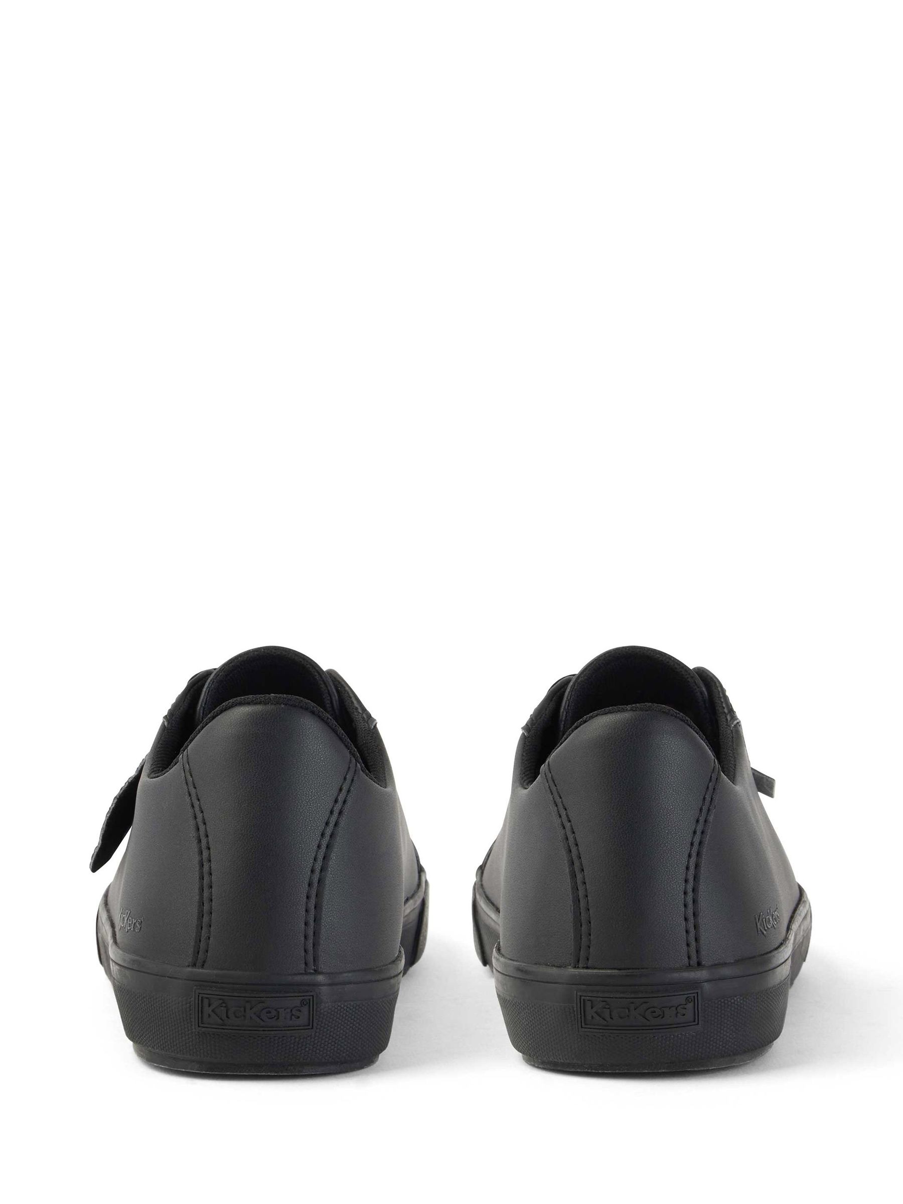 Buy Kickers Black Vegan Tovni Lacer Trainers from Next USA