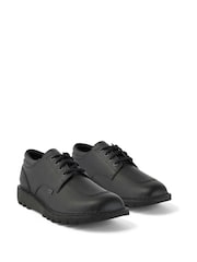 Kickers Black Lo Padded Leather Shoes - Image 1 of 13