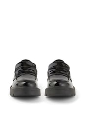 Kickers Black Womens Kori Leather Loafers - Image 3 of 8